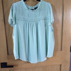 Torrid Light Green Blouse